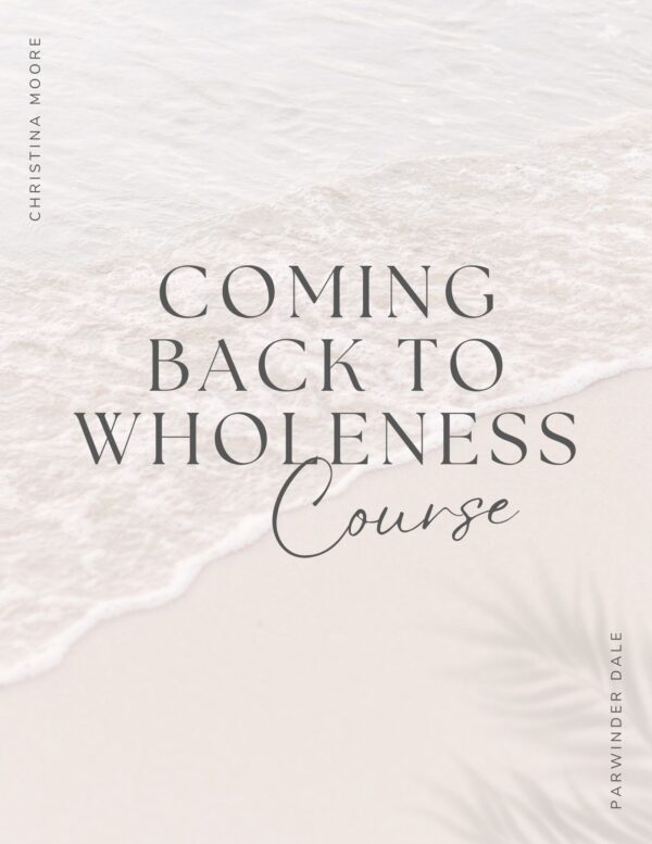 Coming Back to Wholeness Workbook